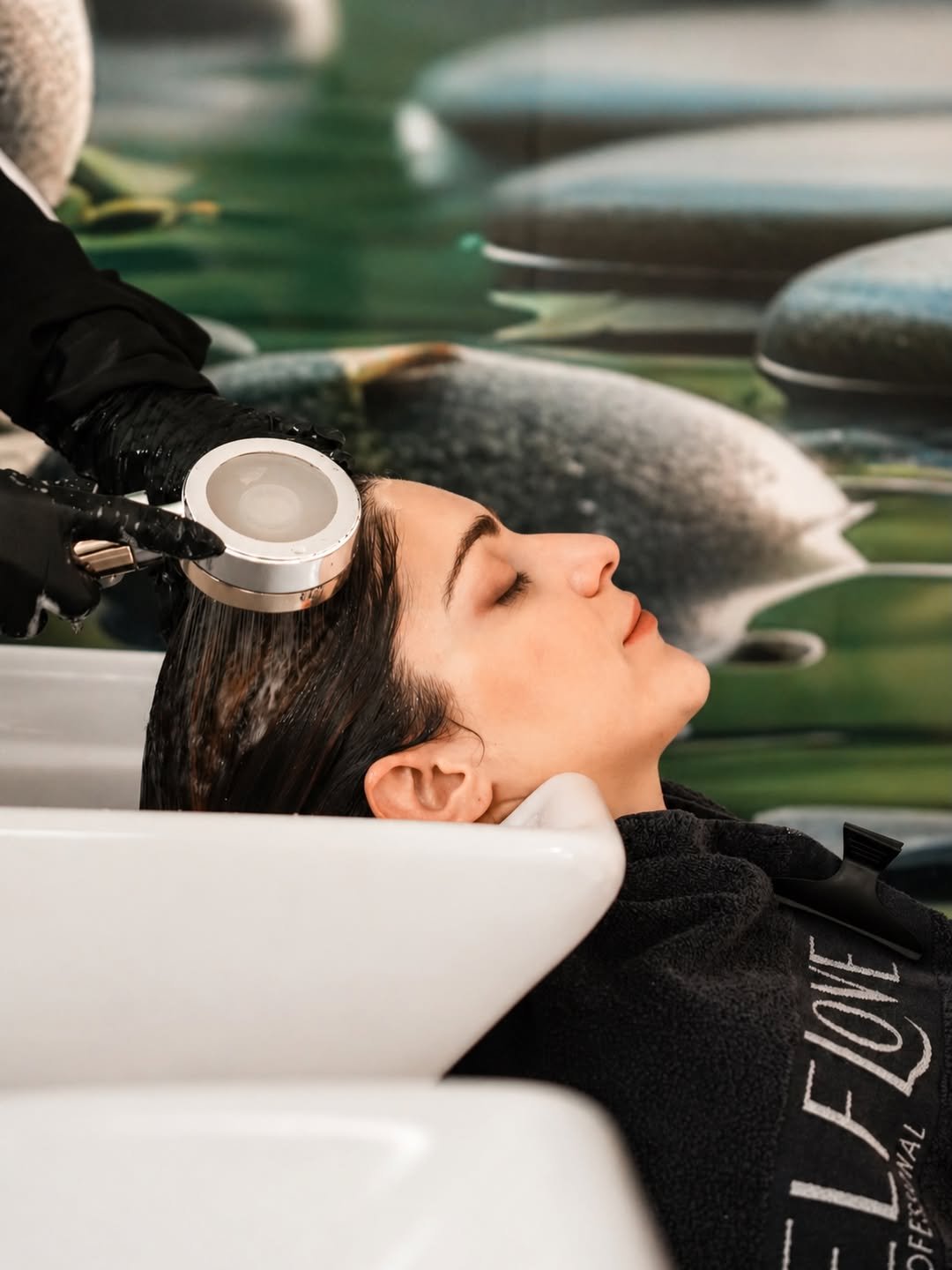 Ritual de hair spa e lavagem capilar