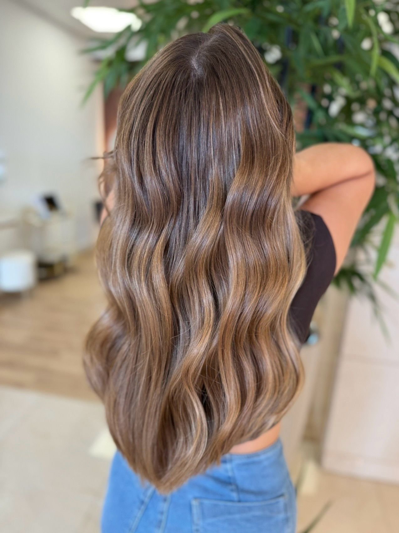 Balayage com transição natural